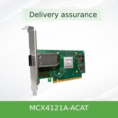 ConectX-4 Lx EN 25GbE Tarjeta de red Mellanox con doble puerto SFP28 PCIe3.0 X8 MCX4121A-ACAT