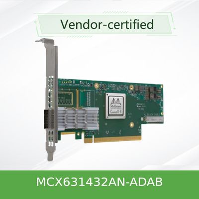 Tarjeta adaptadora ConnectX-6 Lx En MCX631432AN-ADAB de conmutador de red Mellanox, 25 GbE OCP3.0, con gestión del host