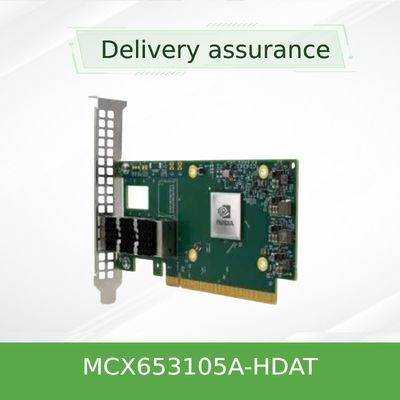 tarjeta Nic Network Interface MCX653105A-HDAT ConnectX-6 de 200GbE Mellanox Sfp Pcie