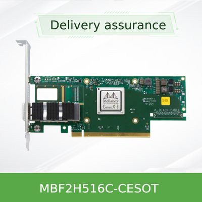 Tarjeta de red Mellanox Bluefield-2 2.75GHz Dpu para gestión de datos mejorada Mbf2h516c-Cesot