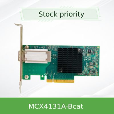 Tarjeta de red Mellanox Nueva Original Adaptador Nvidia MCX4131A-Bcat Connectx-4 Infiniband