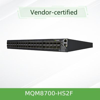 MQM8700-HS2F(920-9B110-00FH-0MD) Switch de red Mellanox Quantum Hdr Infiniband con 40 puertos QSFP56