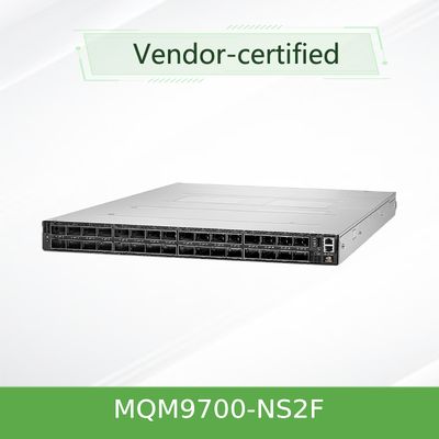 MQM9700-NS2F ((920-9B210-00FN-0M0) Red de banda ancha Mellanox Switch Quantum 2 Basado en NDR