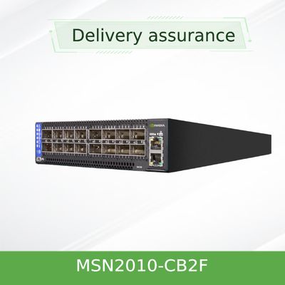 18 SFP28 puertos Linux basaron el interruptor de red de Mellanox Open Source MSN2010-CB2F 25GbE/100GbE
