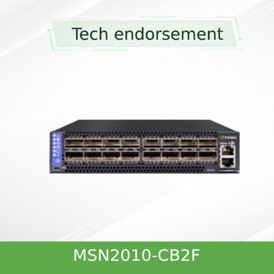 El espectro del mellanox de MSN2010-CB2F cambia para los centros de datos modernos