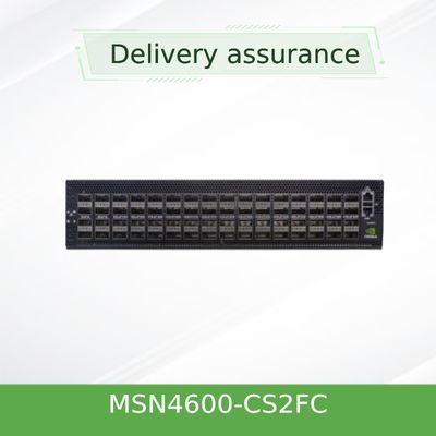 Switch de red Open Mellanox MSN4600-CS2FC de 2U 100GbE con Cumulus Ethernet