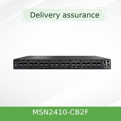 Ethernet del interruptor de red de MSN2410-CB2F Mellanox con ónix 18 SFP28 y 4 puertos QSFP28