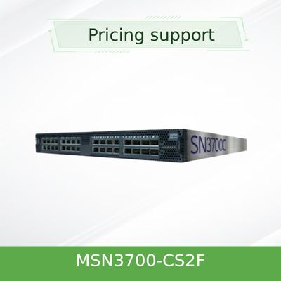 MSN3700-CS2F Spectrum-2 basó 100GbE 1U abre el interruptor de red del mellanox con ónix 32 puertos QSFP28