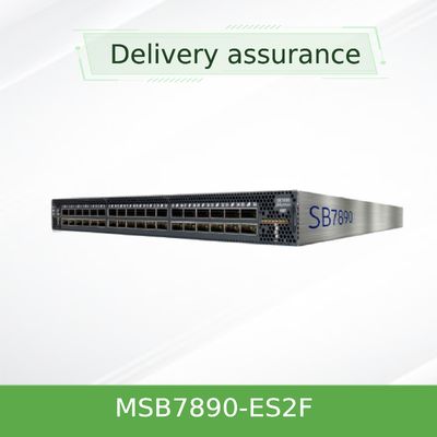 SB7890 36 Port Mellanox Infiniband Switch sin bloqueo EDR administrado externamente 100Gb/S