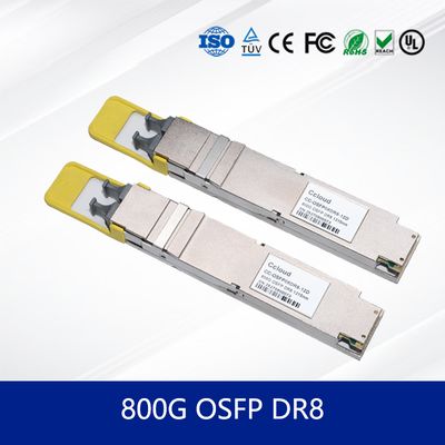 Módulo transceptor CC-OSFP08DR8-12D OSFP 800G de alta velocidad 112 DR8 para centro de datos