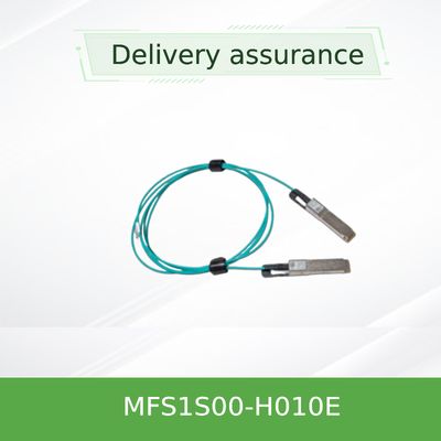 Nvidia Mfs1s00-Hxxxv 200GB/S Qsfp56 Mmf Aoc Mfs1s00-H010e Cable Óptico Activo, hasta 200gbps, Qsfp56 a Qsfp56
