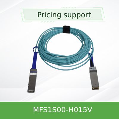 Mellanox AOC DAC cable 200G 15m QSFP56 Aoc Cable de fibra MFS1S00-H015V Cable óptico activo