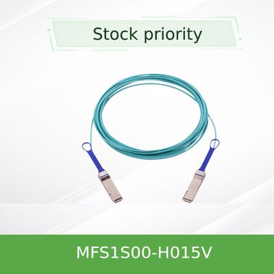Cable óptico activo 200Gb/S IB HDR QSFP56 el 15m de MFS1S00-H015V AOC