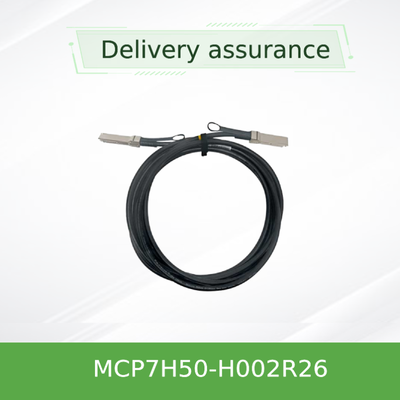 cable MCP7H50-H002R26 MCP7H50-V0xxR QSFP56 de los 2m HDR100 Mellanox DAC Cable Direct Attach Fiber