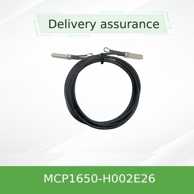 MCP1650-H002E26(980-9I549-00H002) Cables Mellanox Dac de cobre pasivo Ib HDR hasta 200 GB/S Qsfp56 2M