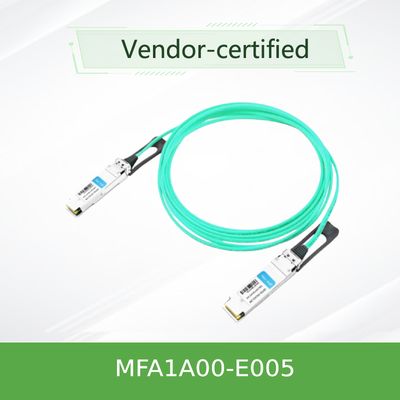cable MFA1A00-E005 de 400g Mellanox SFP28 AOC