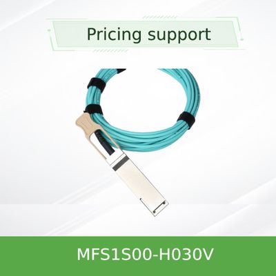 Cable de encargo del cable MFS1S00-H030V Mellanox AOC de los cables 25g AOC de Mellanox HDR
