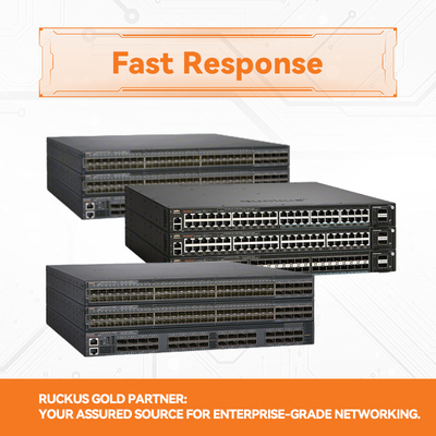 Switch apilable empresarial ICX 7550-24P de RUCKUS