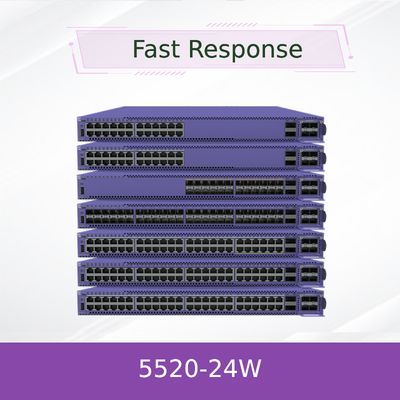 Switch AVB de Extreme Networks Potente switch Extreme 5520-24W para un rendimiento de red mejorado9