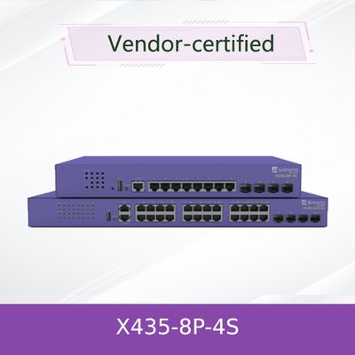 Interruptor de red X435-8p-4s de alto rendimiento para conectividad rápida