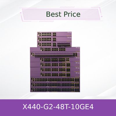 Proveedor del fabricante: Switch de red Extreme Network 16534 X440-G2-48t-10ge4 Ethernet Network Switch Extreme Xos