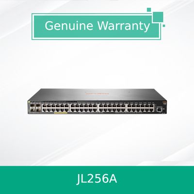 Switch Hpe Aruba Networking 2930f 48g Poe+ 4SFP+ JL256A Nuevo y Original