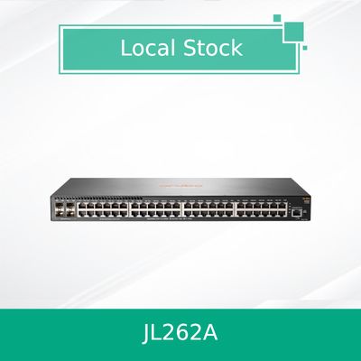 Switch Hpe Aruba Networking 2930f 48g Poe+ 4SFP 370W (JL262A) Nuevo y Original