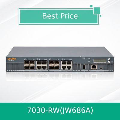 Hpe Aruba 7030 (JW686A) Controlador de punto de acceso inalámbrico serie Hpe 7000 Original y Nuevo