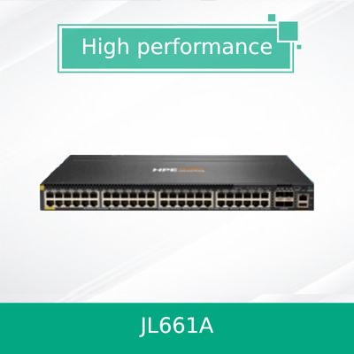 Hpe Aruba Networking Cx 6300m de 48 puertos 1gbe Clase 4 Poe y 4 puertos SFP56 Switch (JL661A)