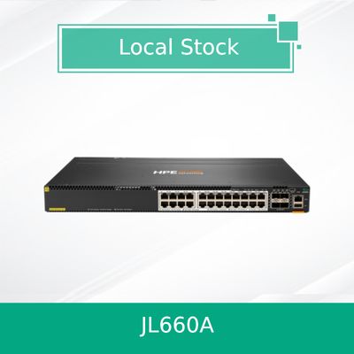Switch Hpe Aruba Networking Cx 6300m 24 Hpe Smart Rate Poe y 4 SFP56 (JL660A)