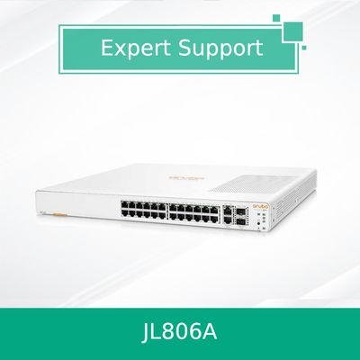 Nuevo Switch Original Hpe Networking Instant On 24p Gigabit 2p 10gbt 2p SFP+ 1960 (JL806A)