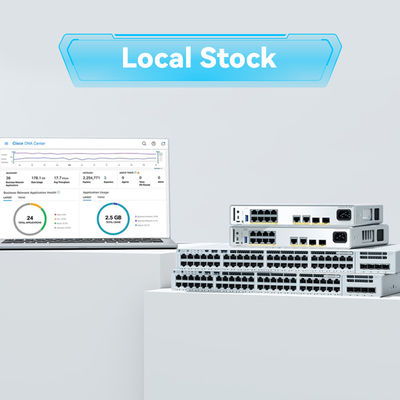 Nuevo Cisco C9200L-24t-4G-E original, serie 9200, switch de red de 24 puertos 10/100/1000 + 4X1g SFP