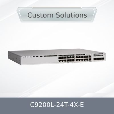C9200L-24t-4X-E Original 9200L Series 24 puertos de datos 4X10g Uplink Switch Network Essentials Ethernet Switch