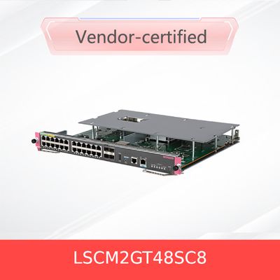 Tarjeta Ethernet confiable H3c Switch Lscm2gt48sc8 para una transferencia óptima de datos