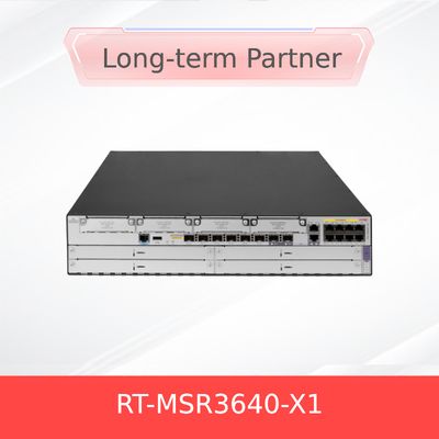 Rendimiento de reenvío de la caja de productos del enrutador serie H3c Rt-Msr3640-X1 10g SFP+