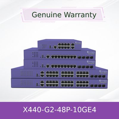Cumbre extrema X430 24T 24X 1GB 4X 1GB del interruptor de SFP RJ45 AVB