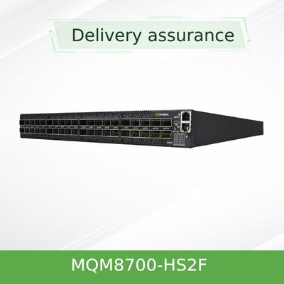 NVIDIA Quantum MQM8700-HS2F 200G InfiniBand Switch 40 puertos con flujo de aire P2C