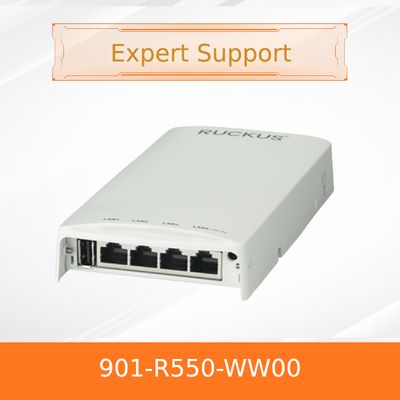 Punto de acceso Wi-Fi 6 RUCKUS R550, AP inalámbrico para interiores de alta densidad, 1.77 Gbps, 512+ clientes, tecnología BeamFlex+