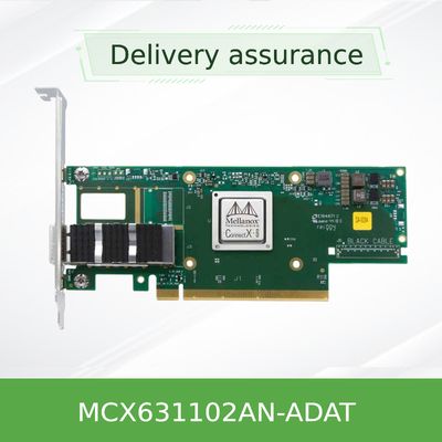 NVIDIA ConnectX-6 Lx MCX631102AN-ADAT SmartNIC de perfil bajo PCIe de 25GbE dual con tecnología ASAP²