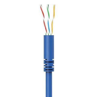 Cable de red U/UTP Categoría 6 con transmisión de datos de alta velocidad, cubierta LSZH y soporte PoE para una conectividad confiable