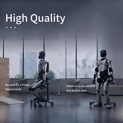 Agibot A2 Humanoid Robot with Height 8-Head-to-Body Ratio and 5-Minute Setup for Instant Operation