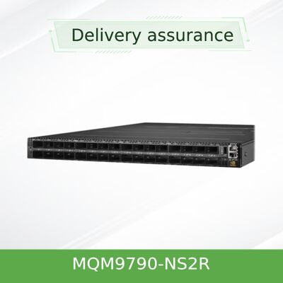 NVIDIA MQM9700-NS2R Quantum-2 Serie 400Gb/s InfiniBand Smart Switch 64 puertos flujo de aire inverso (C2P)