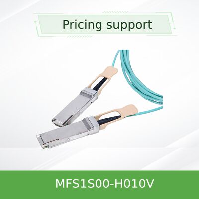 Mellanox MFS1S00-H010V 10m 200Gb/s QSFP56 Cable óptico activo de alcance extendido para redes de centros de datos