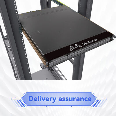 Mellanox MQM9790-NS2F 64 puertos 400Gb/s InfiniBand Switch. Administrado externamente para tejidos definidos por software UFM.