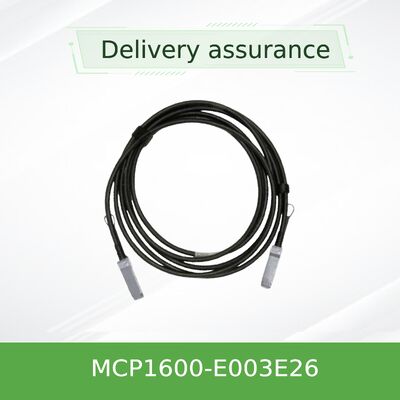 Cable de cobre de conexión directa QSFP28 de Mellanox MCP1600-E003E26