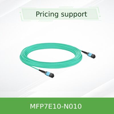 NVIDIA mellanox MFP7E10-N010 10m MPO-12/APC Cable de fibra óptica multimodo ¢ Crossover de tipo B, 8-Fibra, OM4