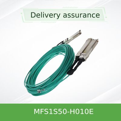 NVIDIA mellanox MFS1S50-H010E 200Gb/s a 2x100Gb/s QSFP56 Cable de división óptica activo10m AOC