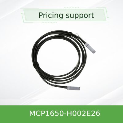 Cable DAC Pasivo QSFP56 HDR de 200 Gb/s – Mellanox MCP1650-H002E26 de 2 m, 26 AWG LSZH