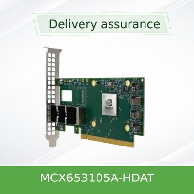 Adaptador NVIDIA ConnectX-6 InfiniBand MCX653105A-HDAT – Cifrado de hardware RDMA de 200 Gb/s