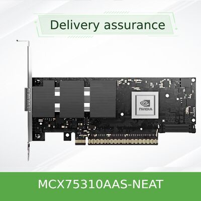 NVIDIA ConnectX-7 NDR 400Gb/s Adaptador de banda Infini MCX75310AAS-HEAT